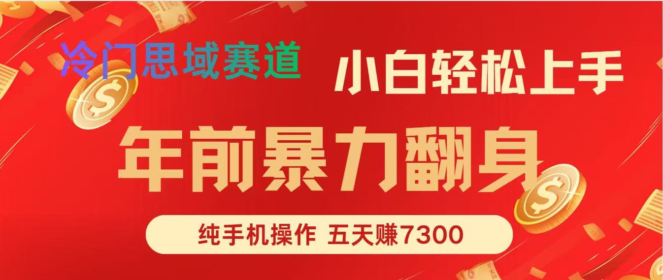 年前爆火项目,5天赚了7300-灵感工坊云网创