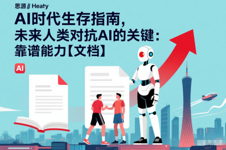 AI时代生存指南,未来人类对抗AI的关键:靠谱能力【文档】-灵感工坊云网创