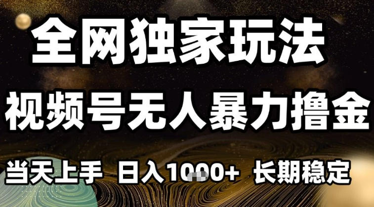 年底最新独家视频号无人直播撸礼物,小白也能轻松日入1k+,长期稳定,可批量复制【揭秘】-灵感工坊云网创