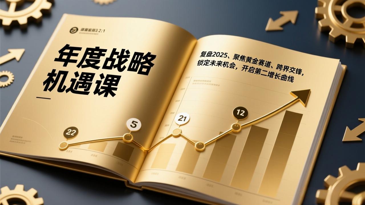 年度战略机遇课，复盘2025、聚焦黄金赛道、跨界交锋，锁定未来机会，开启第二增长曲线-灵感工坊云网创